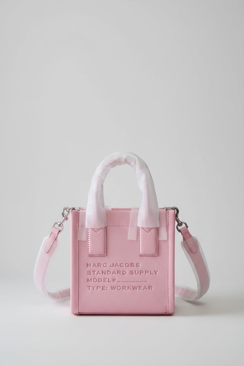 Sac cabas Marc Jacobs Standard Supply en cuir rose