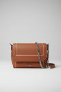 Lancel Paris – Sac bandoulière en cuir grainé camel